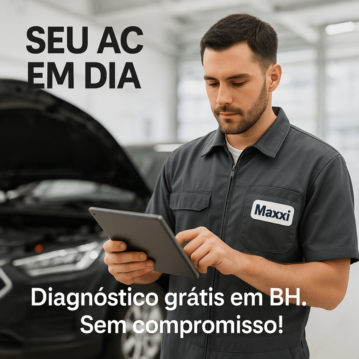 Oficina especializada em ar-condicionado automotivo
